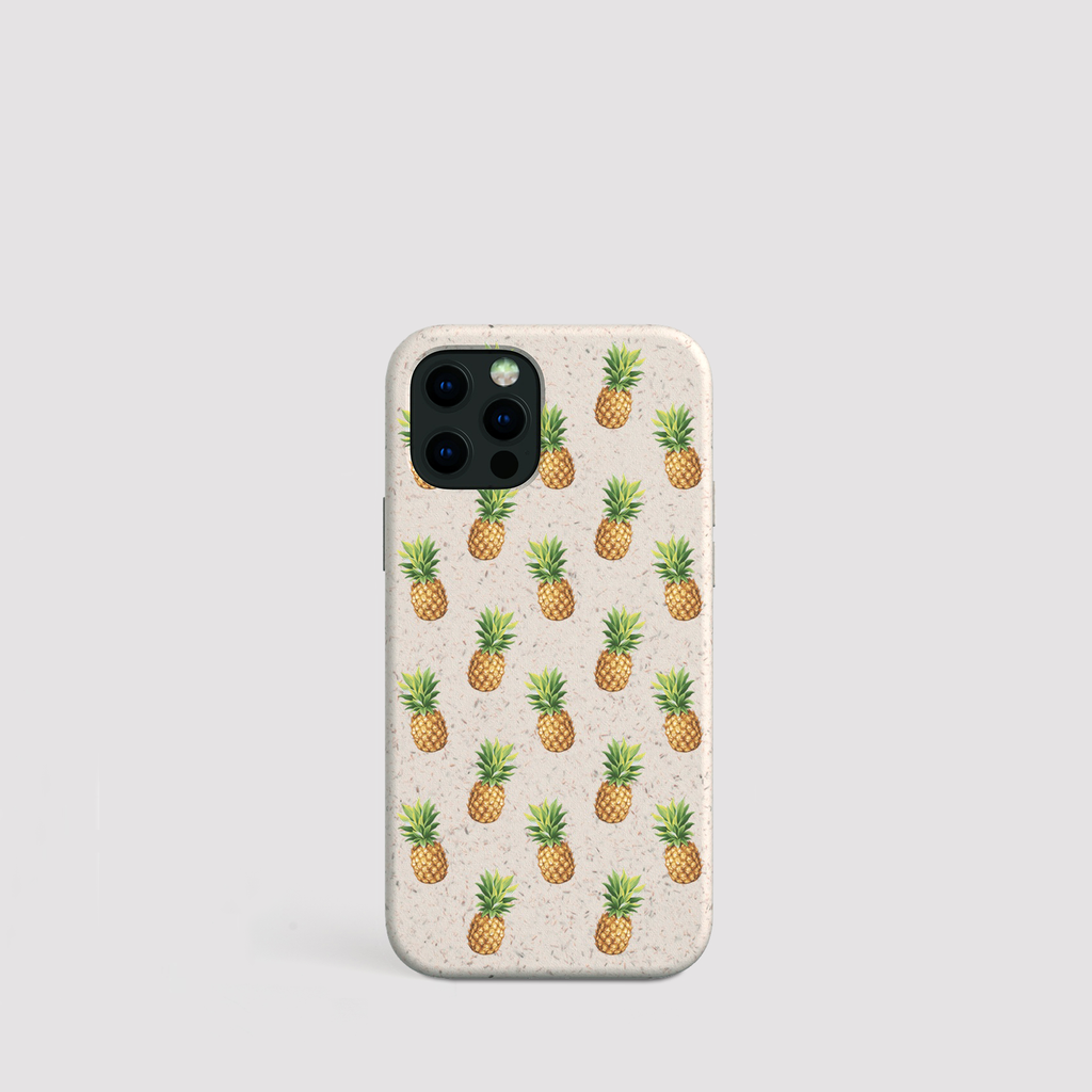 Pineapple print phone case