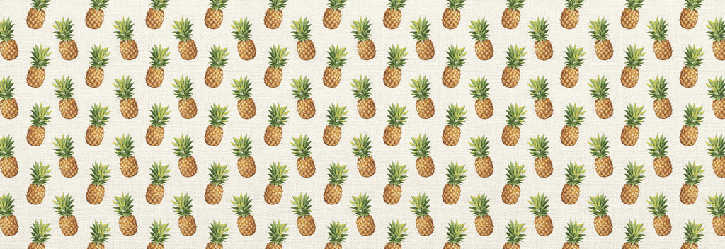 Rahui pineapple classic collection print lining swatch